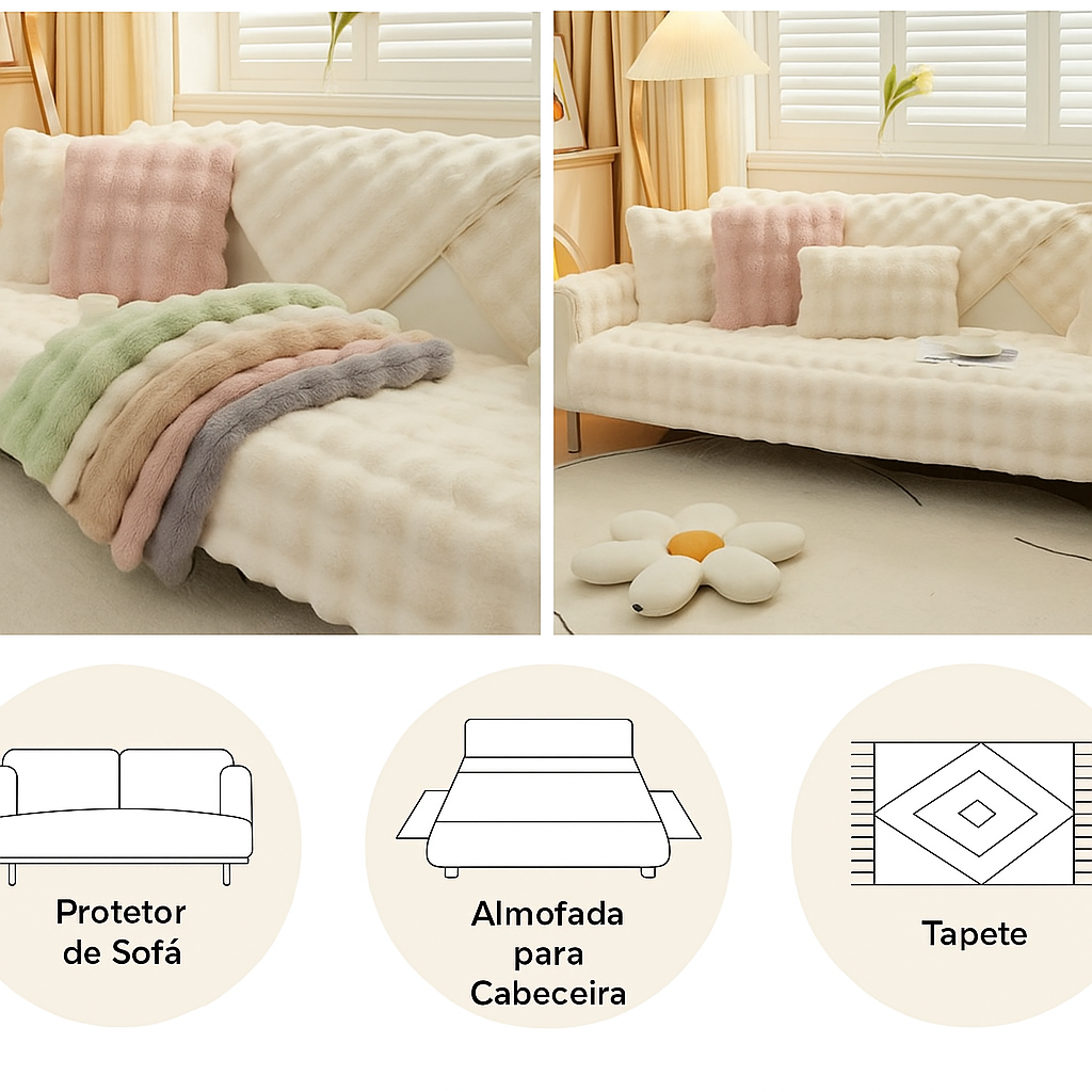PROTETOR DE SOFÁ COZY PLUSH™